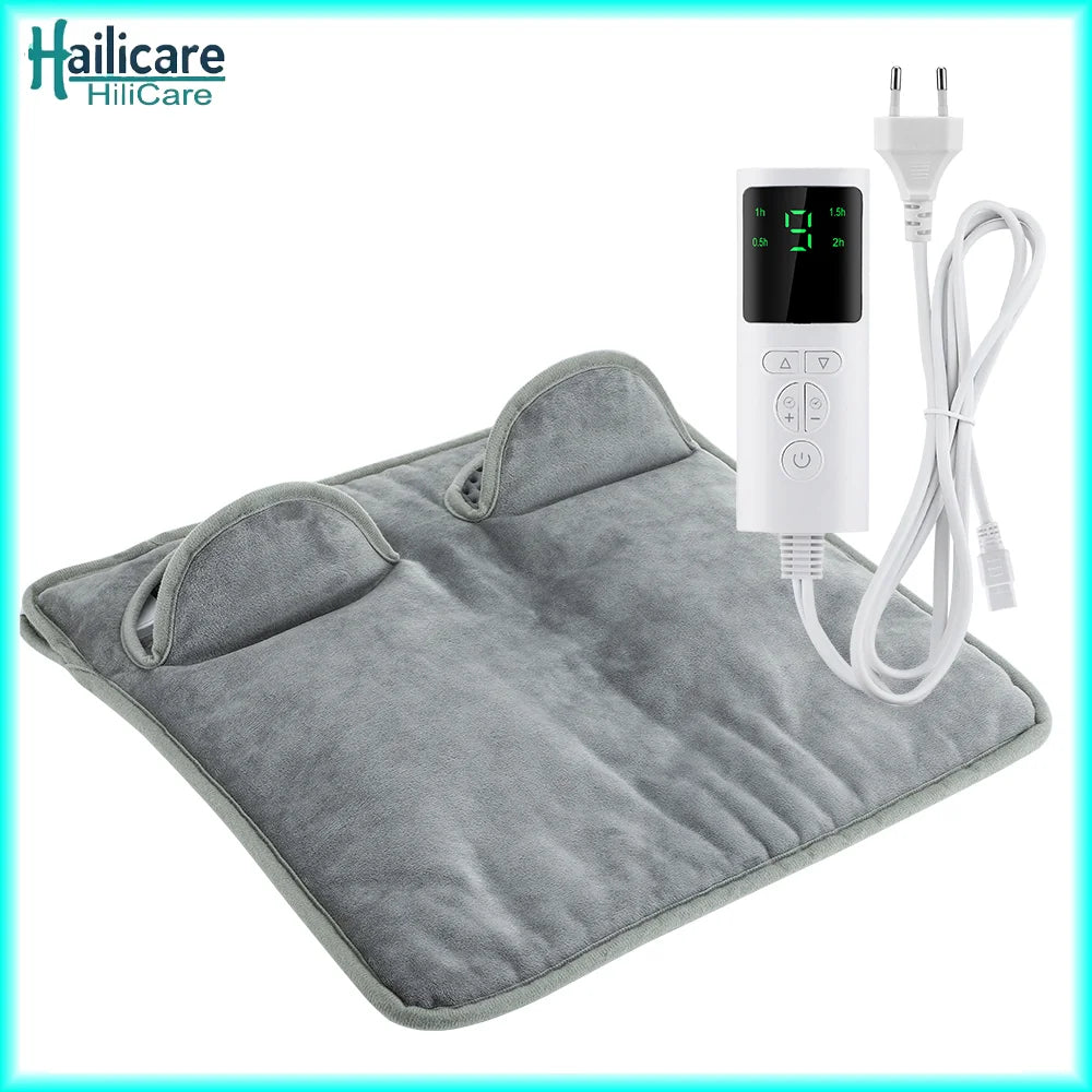 Winter Electric Foot Heating Pad USB Charging Soft Plush Washable Foot Warmer Heater Improve Sleeping Household Foot Warming Mat