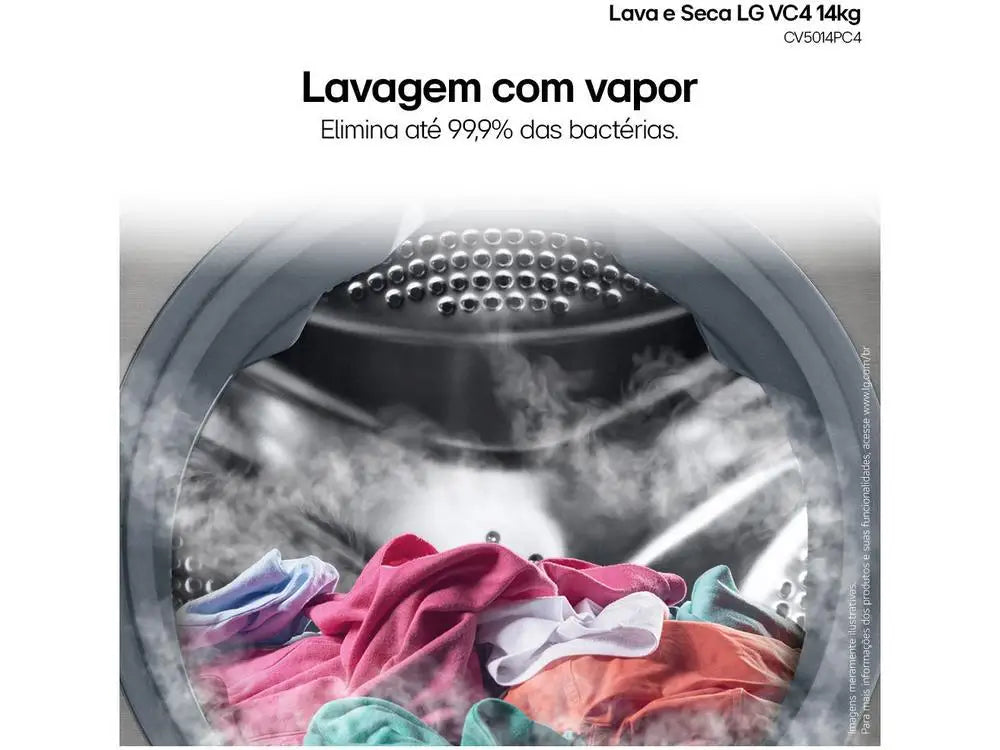 Lava and Dry LG 14kg Smart VC4 CV5014PC4 with-220V