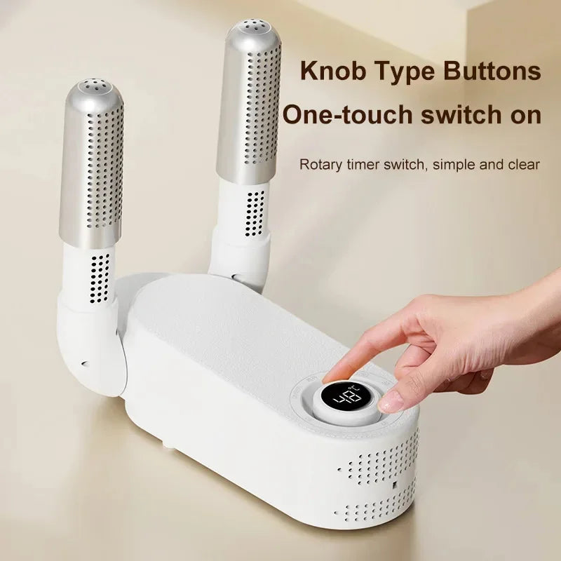 Foldable Shoe Dryer Household Constant Temperature Boot Dryer Fast Drying Shoe Heater Sterilization Deodorization Footwear Dryer
