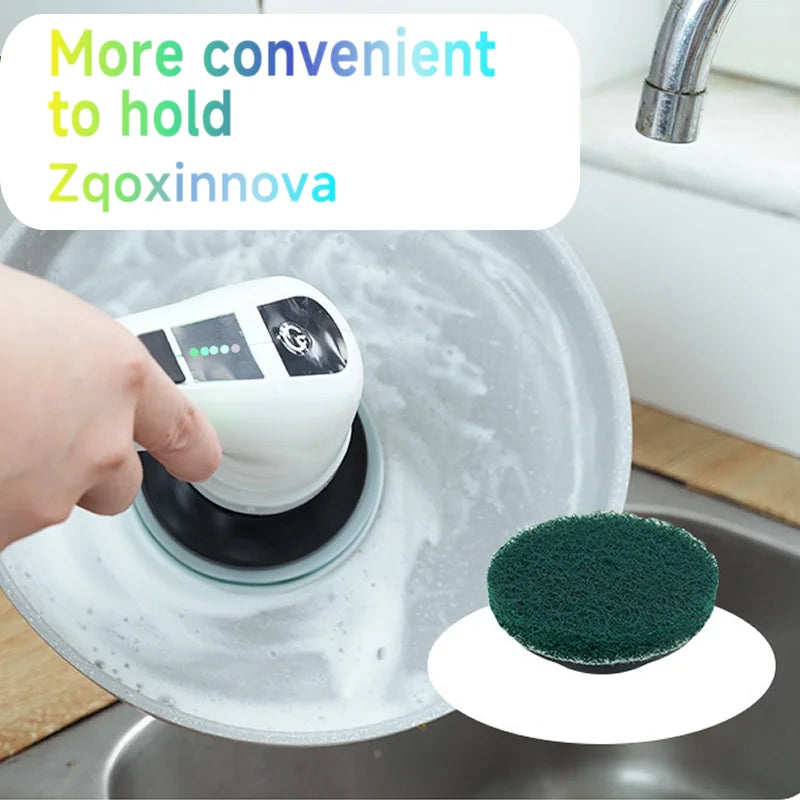 Household Multipurpose Electric Cleaning Brush Cordless Spin Scrubber Kitchen Gadgets Hair Brushes Bathroom Broom Toilet Mops