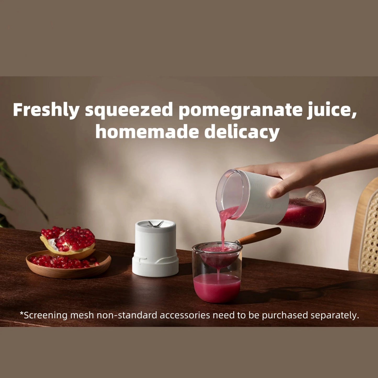 XIAOMI MIJIA Portable Juicer Mixer 2 Electric Mini Blender Fruit Vegetables Quick Crushed ice Juicing Kitchen Food Processor -CN