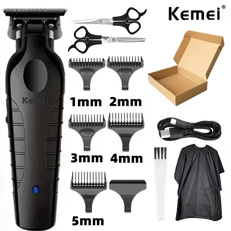 Kemei 2299 90-4 1102 11500RPM Rechargeable Hair Clippers Barber Cordless Hair Trimmer Electric Shaver Men Hair Cutting Machine