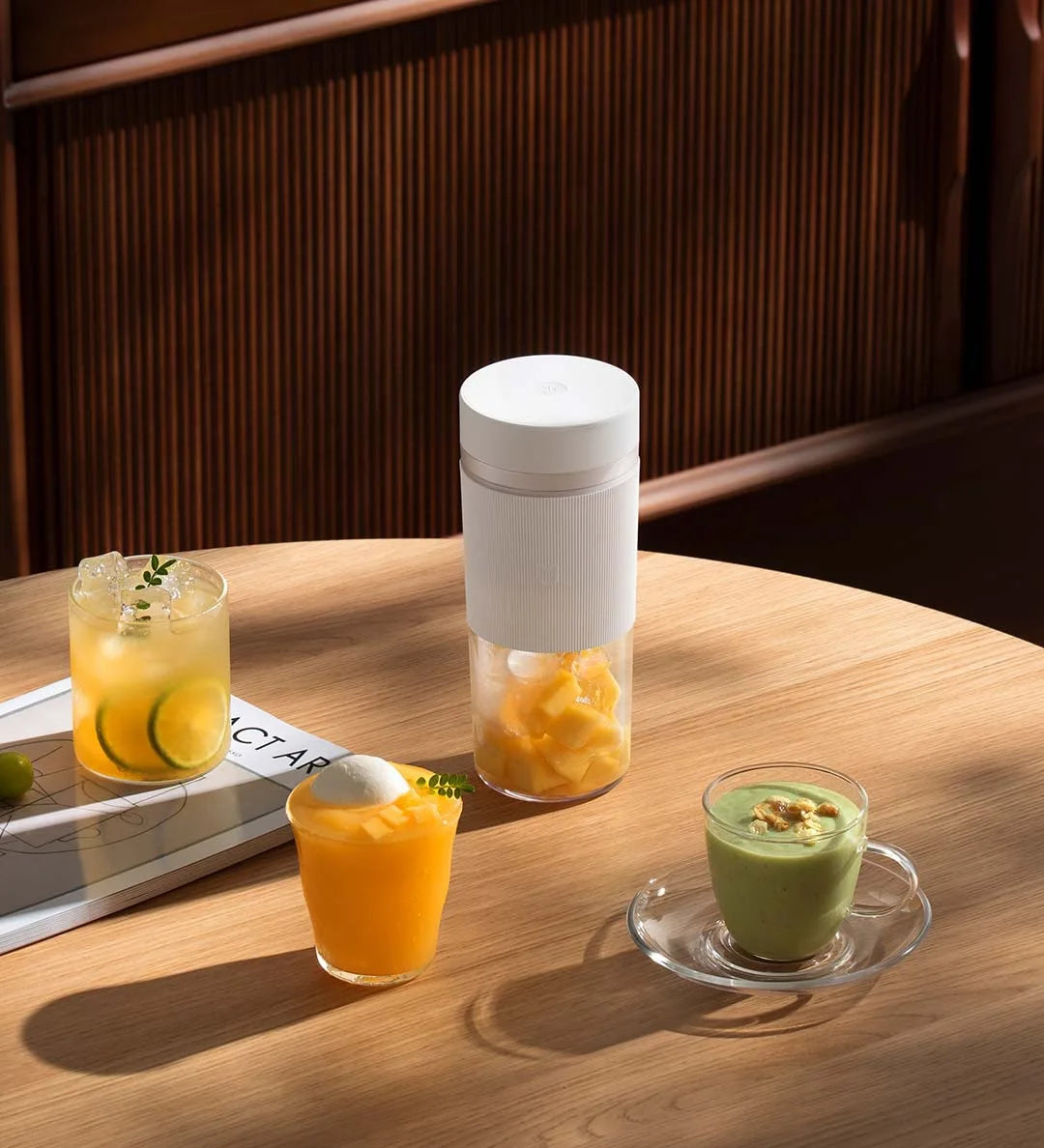 XIAOMI MIJIA Portable Juicer Mixer 2 Electric Mini Blender Fruit Vegetables Quick Crushed ice Juicing Kitchen Food Processor -CN