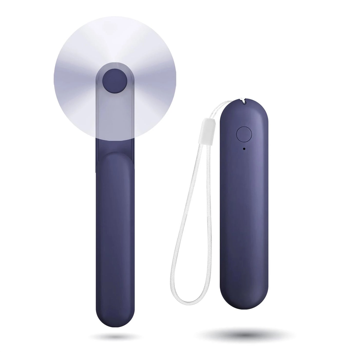 Handheld Mini Fan, Portable Small Pocket Fan, USB Rechargeable Personal Fan with Power Bank, Travel Summer Essentials for Women