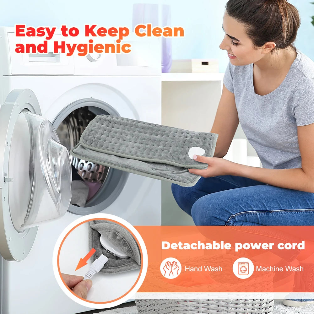 Winter Electric Foot Heating Pad USB Charging Soft Plush Washable Foot Warmer Heater Improve Sleeping Household Foot Warming Mat