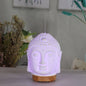 100ml Essential Oil Diffuser Buddha head Humidifier With Night Lamp Aromatherapy Mist Foger Maker Essential Oil Diffuse For Home
