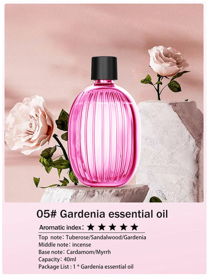Rechargeable portable aromatherapy diffuser - Essential oil therapy machine - 6 types of aromatherapy oils -5 spray modes