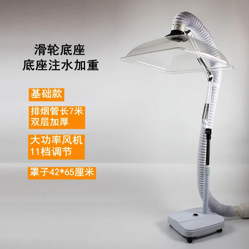 Small Home Moxibustion Exhaust System, Vertical Smoke Extractor Fan, Indoor Moxibustion Smoke Extractor, Multi-angle Adjustable