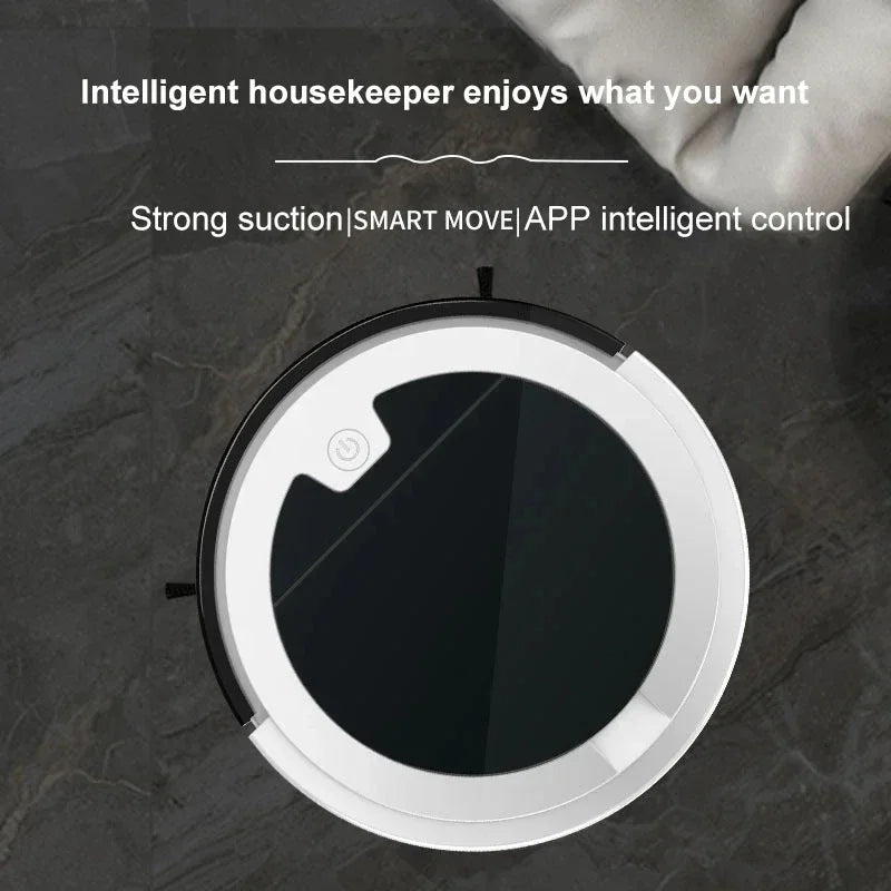 Intelligent Sweeping Robot Large Water Tank Mobile App Remote Control Planning And Cleaning Line Low Noise 2000 Pa Large Suction