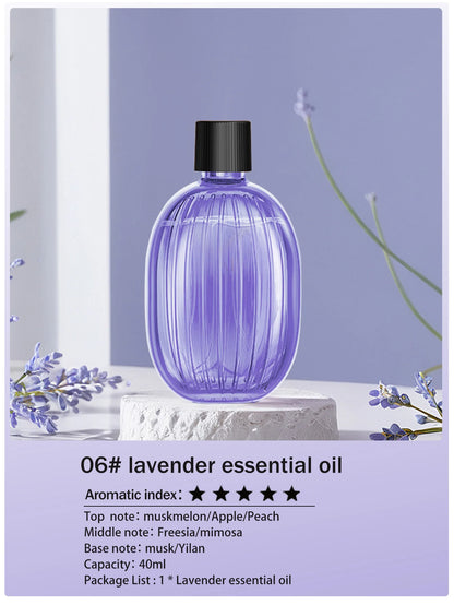 Rechargeable portable aromatherapy diffuser - Essential oil therapy machine - 6 types of aromatherapy oils -5 spray modes