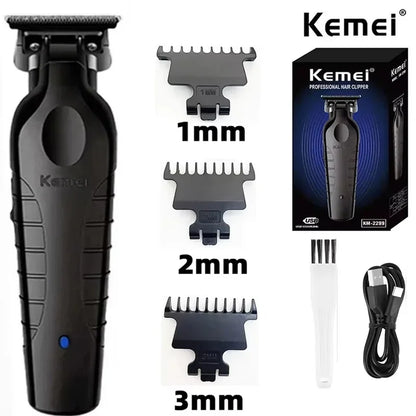 Kemei 2299 90-4 1102 11500RPM Rechargeable Hair Clippers Barber Cordless Hair Trimmer Electric Shaver Men Hair Cutting Machine