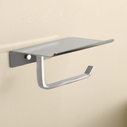 High Quality Wall Mounted Toilet Paper Holder Rustproof Thickened 304 Stainless Steel Storage Rack for Bathroom Kitchen