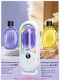 Rechargeable portable aromatherapy diffuser - Essential oil therapy machine - 6 types of aromatherapy oils -5 spray modes