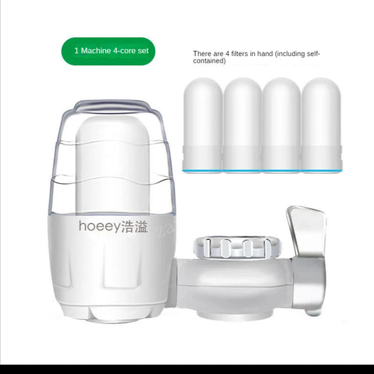 Tap Water Purifier Clean Kitchen Faucet Washable Ceramic Percolator Water Filter Filtro Rust Bacteria Removal Replacement Filte