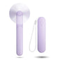 Handheld Mini Fan, Portable Small Pocket Fan, USB Rechargeable Personal Fan with Power Bank, Travel Summer Essentials for Women