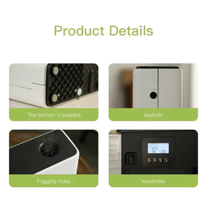 4000m³ Diffuser Home Appliance Perfume Electric Aroma Diffuser Bluetooth APP 1000ML Capacity Commercial HVAC Air Freshener
