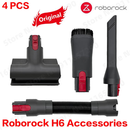 Roborock H6 HEPA Filter Extension Rod Gap Suction Brush Electric Mite Removal Brush Floor Brush Hoses water tank Trigger Switch