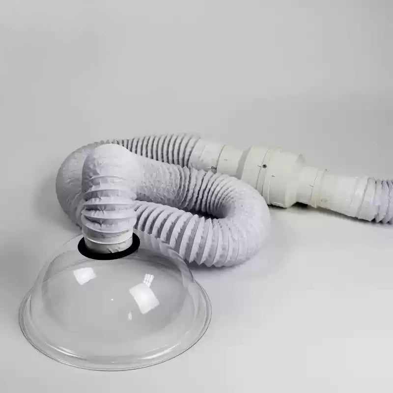 Small Home Moxibustion Exhaust System, Vertical Smoke Extractor Fan, Indoor Moxibustion Smoke Extractor, Multi-angle Adjustable