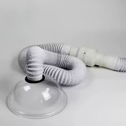Small Home Moxibustion Exhaust System, Vertical Smoke Extractor Fan, Indoor Moxibustion Smoke Extractor, Multi-angle Adjustable