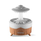 Christmas Tree Raindrops Air Humidifier UFO Umbrella Aroma Essential Oils Diffuser RGB Night Lights Home Office Aroma Diffuser