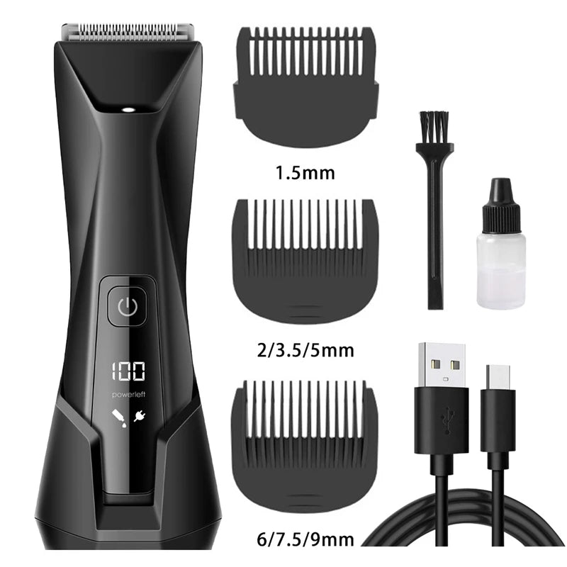 XIAOMI MI Epilator Body Trimmer For Men Painless Shaver For Sensitive Areas Bikini Armpit IPX7 Electirc Body Hair Trimmer