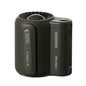 Outdoor waist hanging fan, 3-speed strong wind handheld, portable USB belt clip neck fan, suitable for outdoor travel