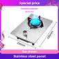 Household Gas Stove Hob Gas Burner Built-in Gas Cooker Desktop Gas Cooktop Timed Liquefied Gas Stove Cooktop estufa de gas