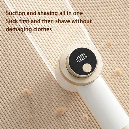 Rechargeable Wireless Lint Remover Digital Display Fabric Shaver With LCD Screen 3 in 1 Sweater Defuzzer for Clothes Socks Sofa
