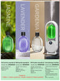 Rechargeable portable aromatherapy diffuser - Essential oil therapy machine - 6 types of aromatherapy oils -5 spray modes