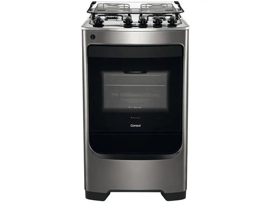 4 Stove Bocas Consul Inox CFO4NARUNA - Bivolt