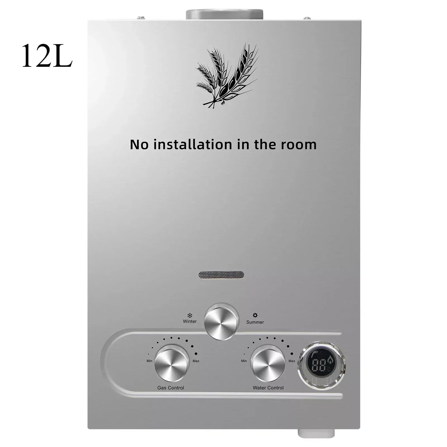 VEVOR LPG liquefied petroleum gas water heater 6L 8L 10L 12L 16L 18L liquefied petroleum gas propane butane water heater