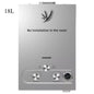 VEVOR LPG liquefied petroleum gas water heater 6L 8L 10L 12L 16L 18L liquefied petroleum gas propane butane water heater