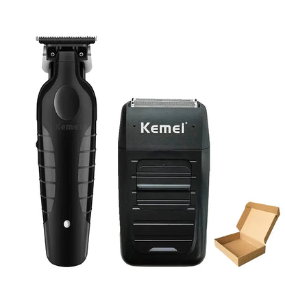 Kemei 2299 90-4 1102 11500RPM Rechargeable Hair Clippers Barber Cordless Hair Trimmer Electric Shaver Men Hair Cutting Machine
