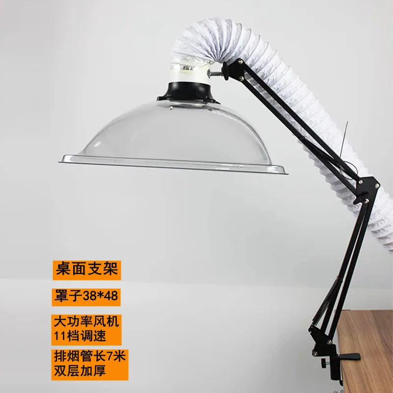 Small Home Moxibustion Exhaust System, Vertical Smoke Extractor Fan, Indoor Moxibustion Smoke Extractor, Multi-angle Adjustable