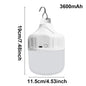 Portable USB Rechargeable LED Pendant Light High Brightness Waterproof Outdoor Lamp for Camping Fishing Emergency Night Lighting