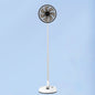 Remote control outdoor folding telescopic aluminum alloy fan timed shaking home office fan silent desktop floor 7200mAh fan