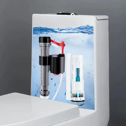 Universal Toilet Fill Valve Adjustable Height Tank and Bowl Water Control 19.5-30.5cm  Bathroom Shank Inlet Float