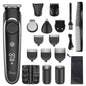 Hatteker 5-in-1 Professional Hair Trimmer for Men Rechargeable Electric Razor Adjustable Precision Waterproof Grooming kit