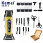 Kemei 2299 90-4 1102 11500RPM Rechargeable Hair Clippers Barber Cordless Hair Trimmer Electric Shaver Men Hair Cutting Machine
