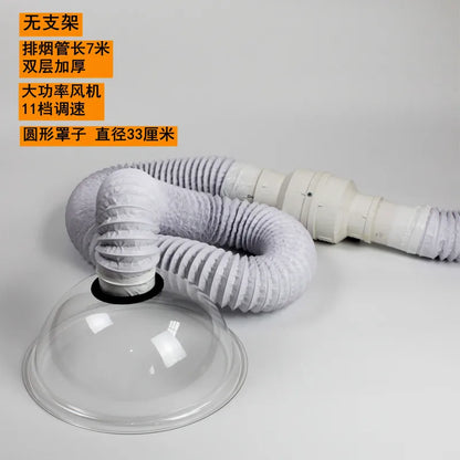 Small Home Moxibustion Exhaust System, Vertical Smoke Extractor Fan, Indoor Moxibustion Smoke Extractor, Multi-angle Adjustable