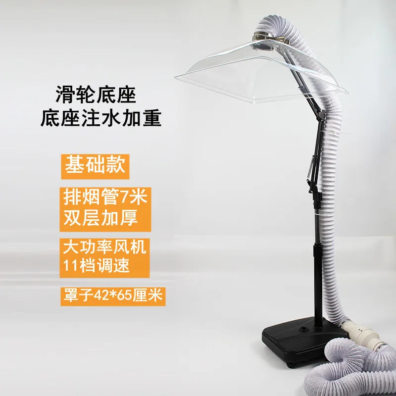 Small Home Moxibustion Exhaust System, Vertical Smoke Extractor Fan, Indoor Moxibustion Smoke Extractor, Multi-angle Adjustable