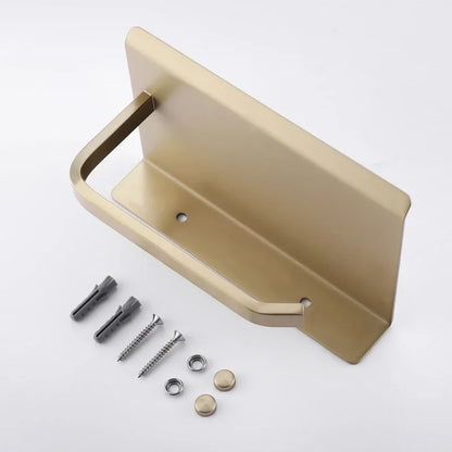 High Quality Wall Mounted Toilet Paper Holder Rustproof Thickened 304 Stainless Steel Storage Rack for Bathroom Kitchen