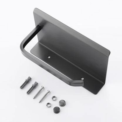 High Quality Wall Mounted Toilet Paper Holder Rustproof Thickened 304 Stainless Steel Storage Rack for Bathroom Kitchen