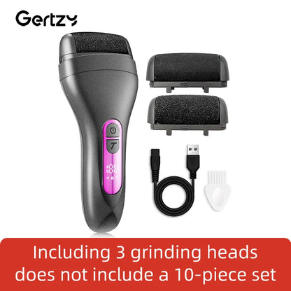 USB rechargeable electric foot remover, suitable for portable foot therapy tools with dead skin and hard cracks
