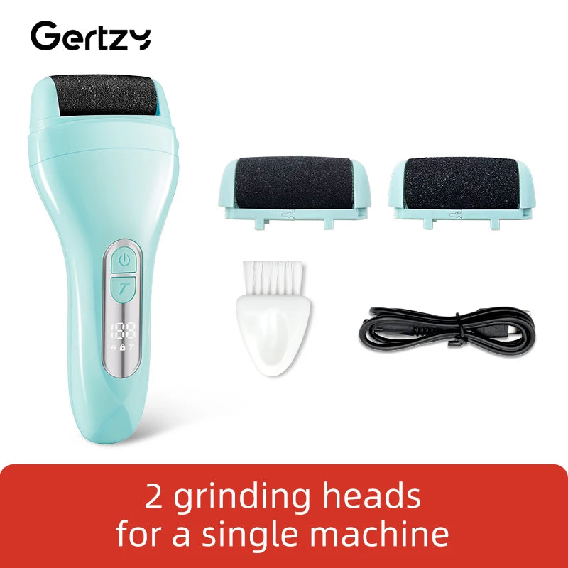USB rechargeable electric foot remover, suitable for portable foot therapy tools with dead skin and hard cracks