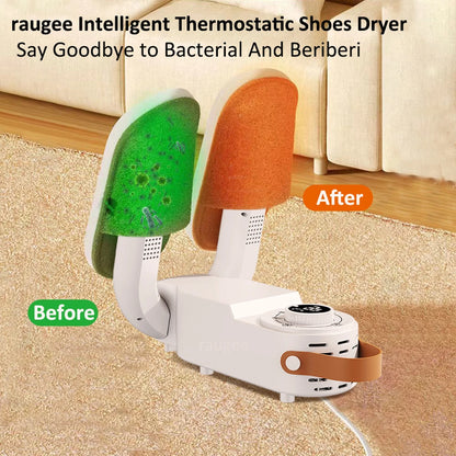 Foldable Shoe Dryer Electric Shoe Warmer Heater Boot Warmer Shoe Intelligent Timer Shoe Dryer Deodorizing Sterilizing Shoe Dryer