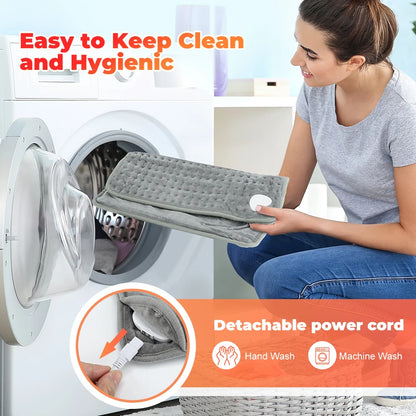 Winter Electric Foot Heating Pad USB Charging Soft Plush Washable Foot Warmer Heater Improve Sleeping Household Foot Warming Mat