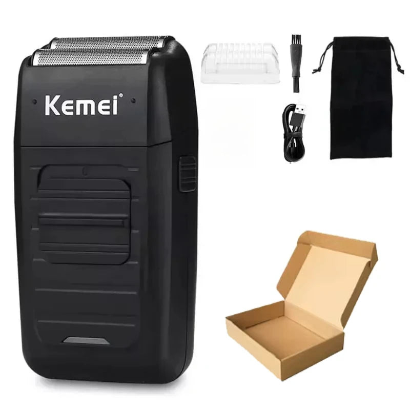 Kemei 2299 90-4 1102 11500RPM Rechargeable Hair Clippers Barber Cordless Hair Trimmer Electric Shaver Men Hair Cutting Machine