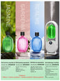 Rechargeable portable aromatherapy diffuser - Essential oil therapy machine - 6 types of aromatherapy oils -5 spray modes